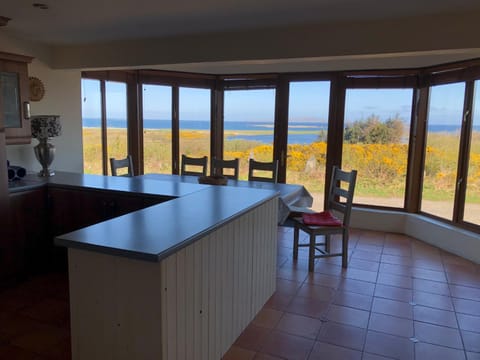 House with sea views close to Beach with WiFi and large kitchen and dining House in County Mayo