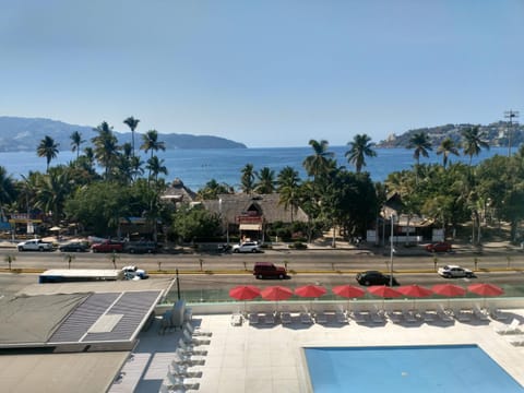 Pool view, Sea view, Swimming pool