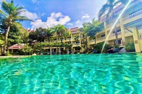 Property building, Pool view, Swimming pool