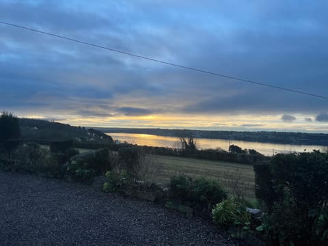 Natural landscape, River view, Sea view, Sunset