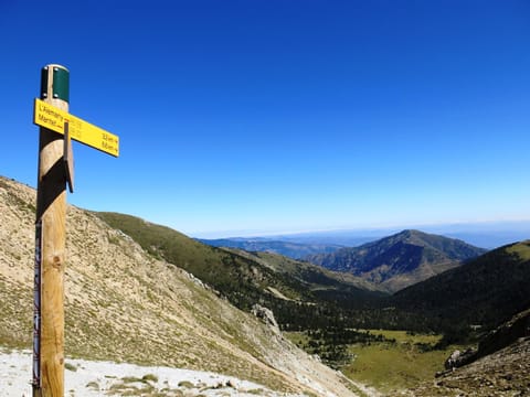 Natural landscape, Summer, Hiking, Mountain view