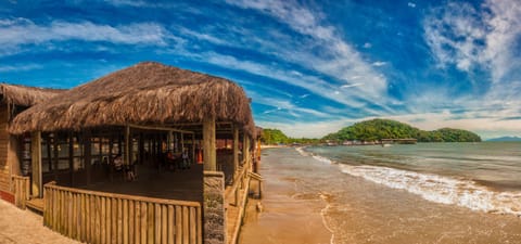 Lobby or reception, Beach, Sea view