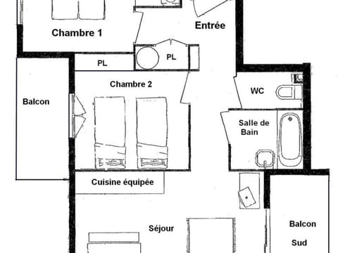 Appartement Villard-sur-Doron, 3 pièces, 6 personnes - FR-1-293-92 Appartamento in Villard-sur-Doron