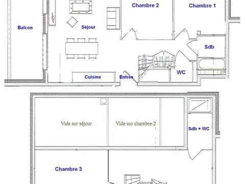 Appartement Villard-sur-Doron, 4 pièces, 9 personnes - FR-1-293-89 Apartamento in Villard-sur-Doron