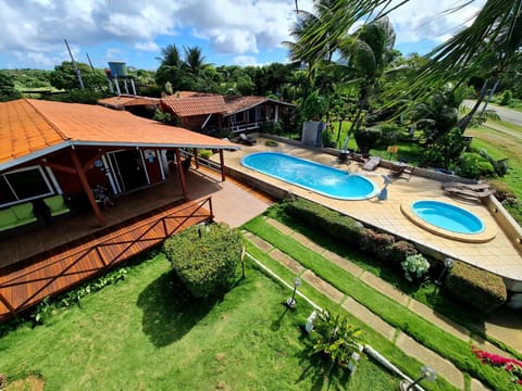 Property building, Day, Garden, Garden view, Pool view, Swimming pool