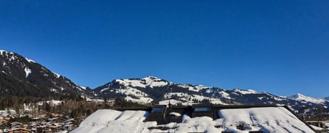 Winter, City view, Mountain view