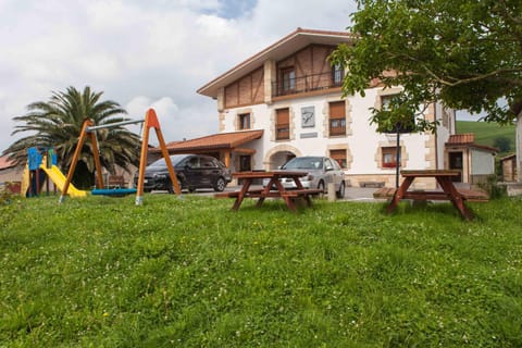 Facade/entrance, Children play ground