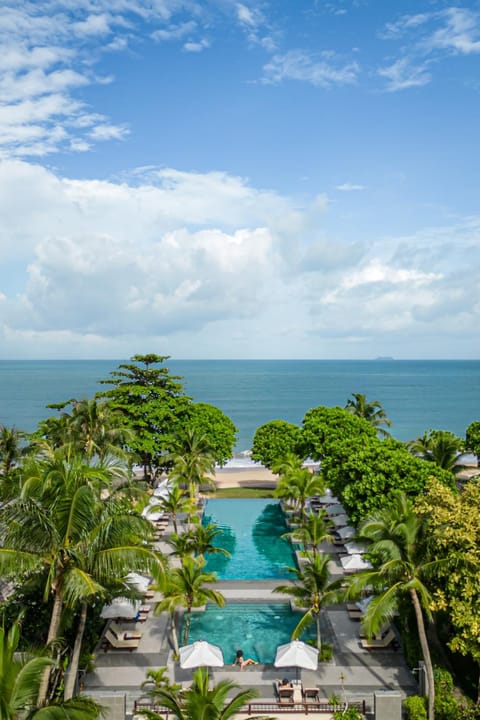 Nearby landmark, Day, Natural landscape, Bird's eye view, Beach, Pool view, Sea view, Swimming pool