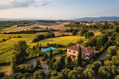 Nearby landmark, Bird's eye view, Mountain view, Pool view