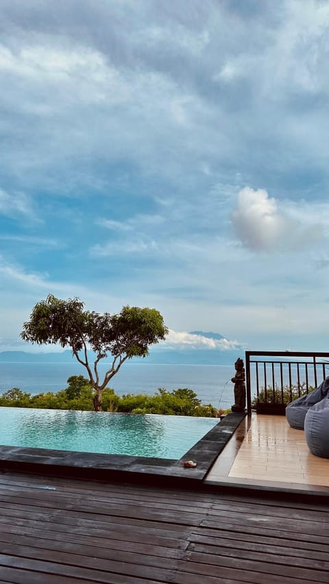 Pool view, Sea view, Swimming pool