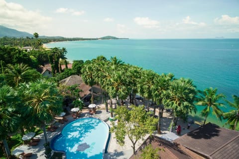 Bird's eye view, Pool view, Sea view, Swimming pool