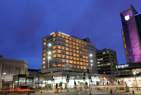 Facade/entrance, Off site, Sunset