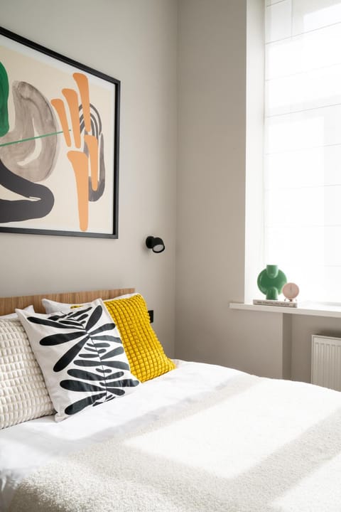 Bed, Decorative detail, Bedroom