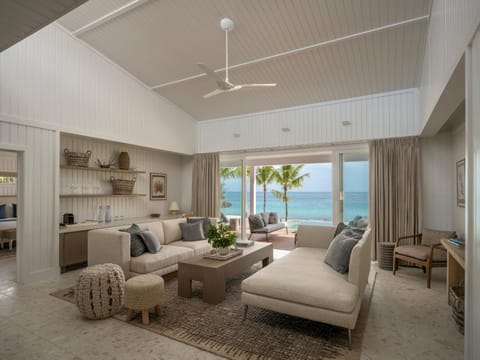 Living room, Seating area, Sea view