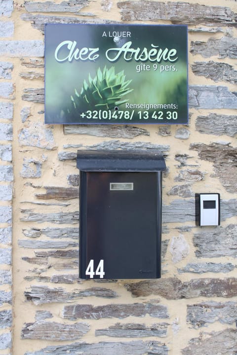 Chez Arsène House in Wallonia, Belgium