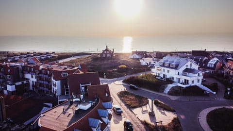 Property building, Sea view, Sunset