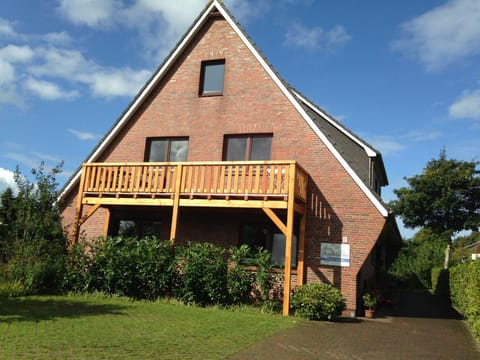 Ferienwohnung-Schwertmuschel-im-Haus-Muschelgarten Apartment in Nordfriesland