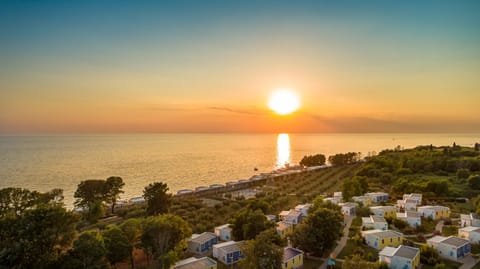Natural landscape, Beach, Sunset