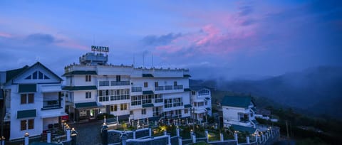 Property building, Natural landscape, Bird's eye view, Mountain view