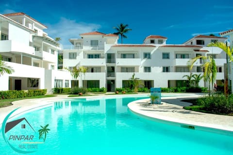 Roof Terrace! Sea View Deluxe E2, 2 BR, Pool View Apartment in Punta Cana