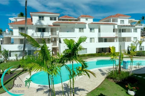 Roof Terrace! Sea View Deluxe E2, 2 BR, Pool View Apartment in Punta Cana