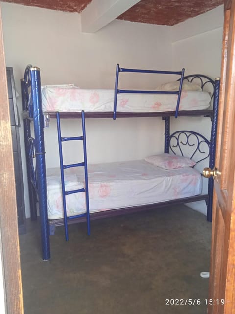 Photo of the whole room, bunk bed