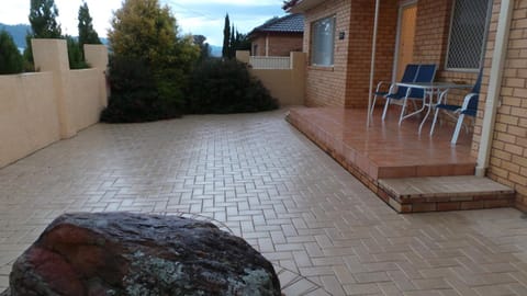 Patio, Balcony/Terrace, Mountain view