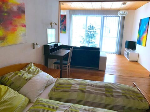 Living room, Photo of the whole room, Decorative detail, Bedroom