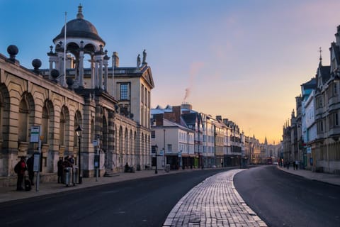 Nearby landmark, City view, Street view