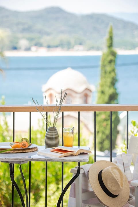 Natural landscape, View (from property/room), Balcony/Terrace, Sea view