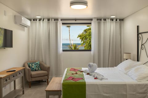 Bedroom, Sea view