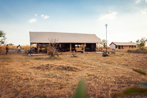 Gnu Mara River Camp Natur-Lodge in Kenya