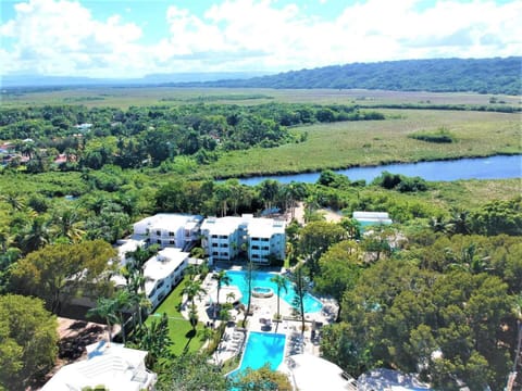 Property building, Natural landscape, Swimming pool