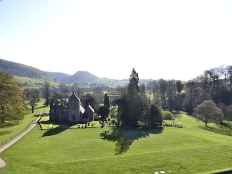 Natural landscape, Garden, Mountain view