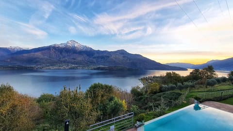 Natural landscape, Lake view, Mountain view