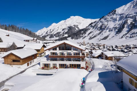 Property building, Winter, On site, Mountain view