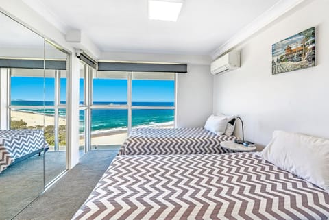 Bed, Beach, Bedroom, Sea view