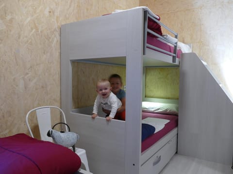 children, bunk bed, Family