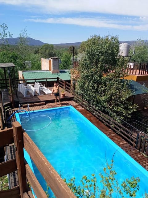 Natural landscape, Mountain view, Pool view, Swimming pool