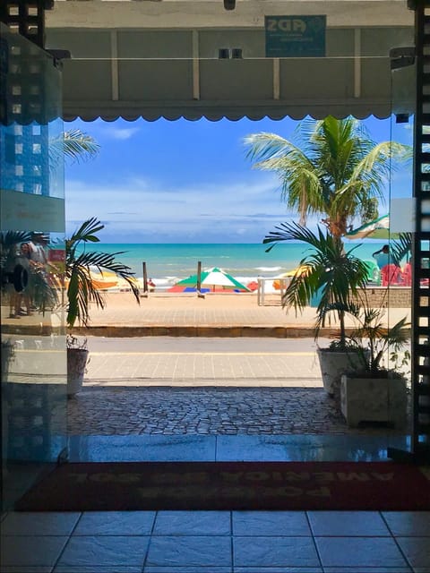 Lobby or reception, Beach, Sea view