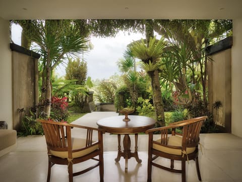 Seating area, Garden view