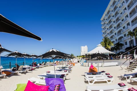 Property building, Day, Beach