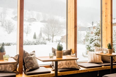 Natural landscape, Winter, Seating area