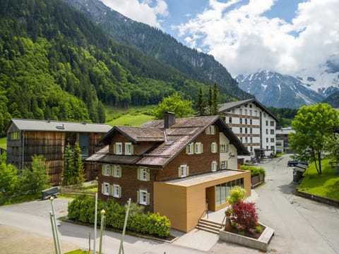 Property building, Natural landscape, Mountain view