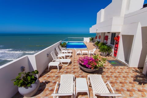 Balcony/Terrace, Sea view, Swimming pool