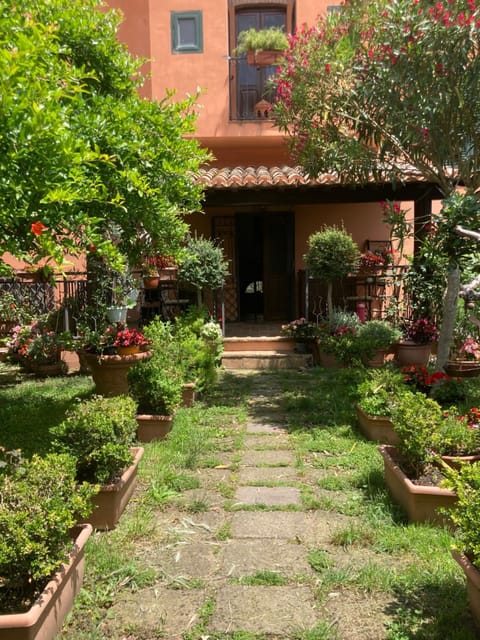 Property building, Spring, Garden, Garden view