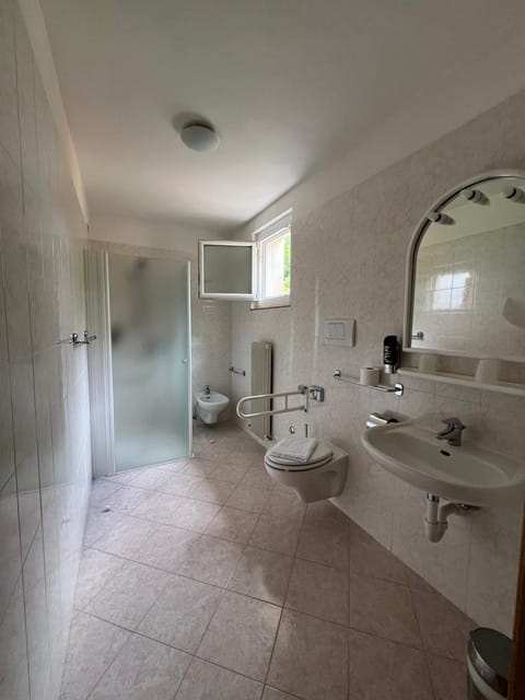 Shower, Toilet, Bathroom, bidet, towels