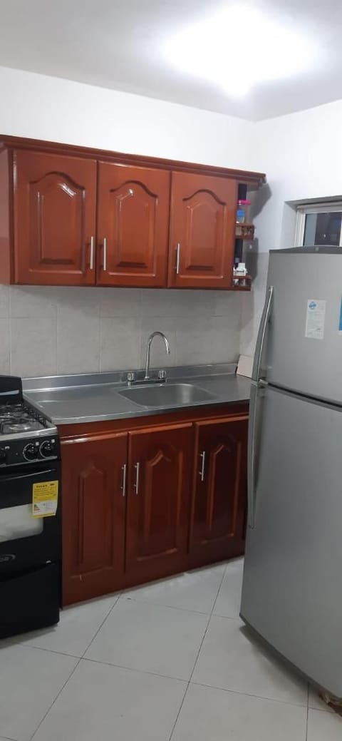 Kitchen or kitchenette, stove, kitchen