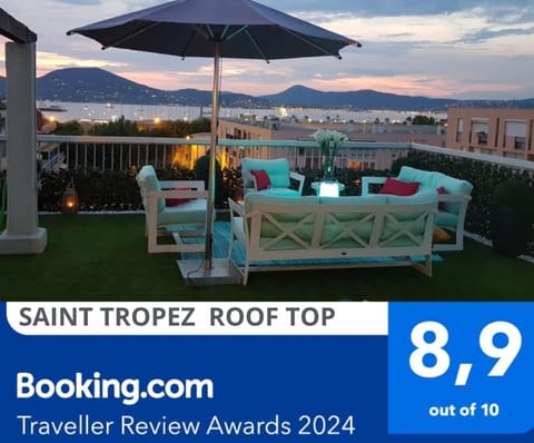 Saint Tropez Sea View Penthouse Apartment in Saint-Tropez