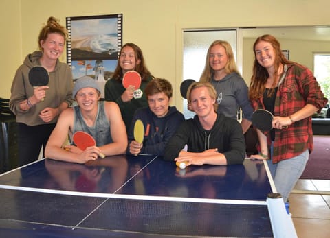 People, Game Room, Table tennis, group of guests